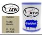 Preview: Hummer, Pewter Metallic, 11 / P33 / WA382E: 500ml Lackdose, von ATW Autoteile West.